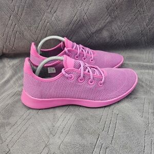 Men's Lightweight Knit Athletic Sneakers - Pink